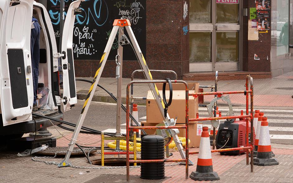 travaux assainissement Quincy-Voisins